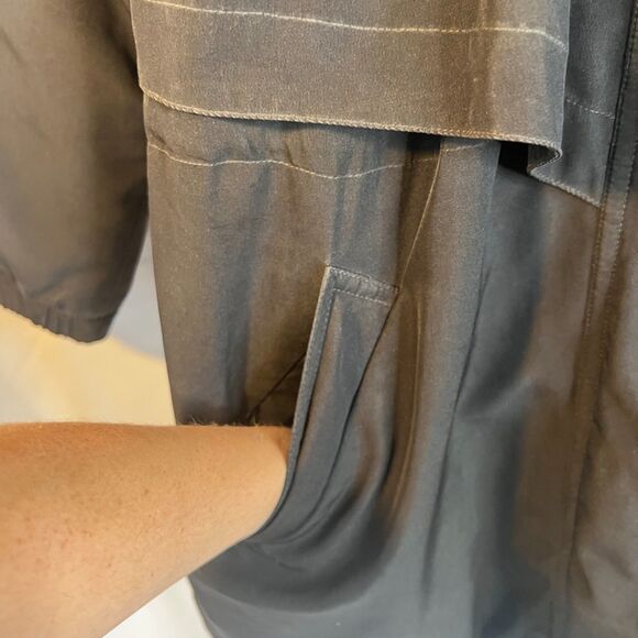 Utex Down Fill Insulated Puffy Coat Anorak Removable Faux Fur Hood Size 1-2X* - Picture 7 of 14